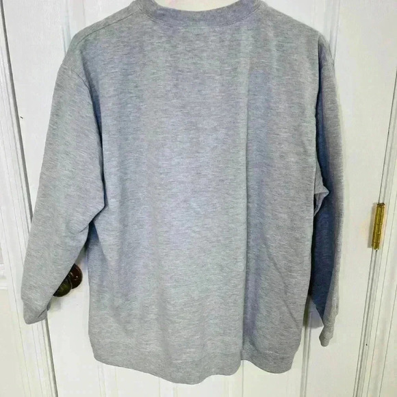 Vintage Bobbie Brooks Red Cardinal Gingerbread House Gray Sweatshirt Women’s M - Picture 3 of 6